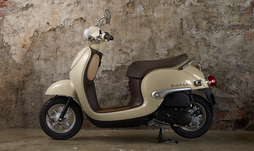 Honda Giorno, Makin Kental Bergaya Retro