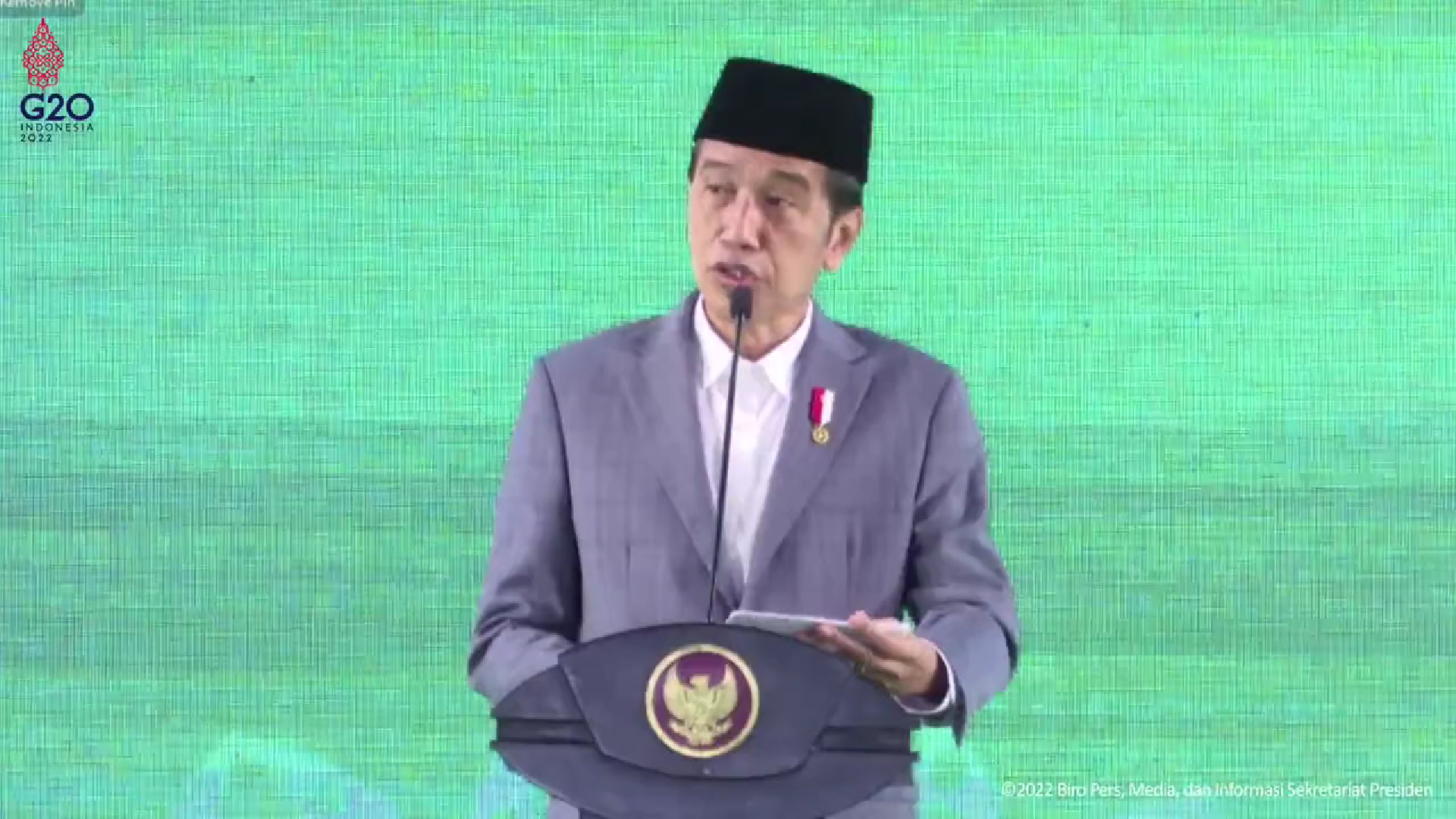 Presiden Jokowi: NU Tunjukkan Wajah Indonesia yang Teduh