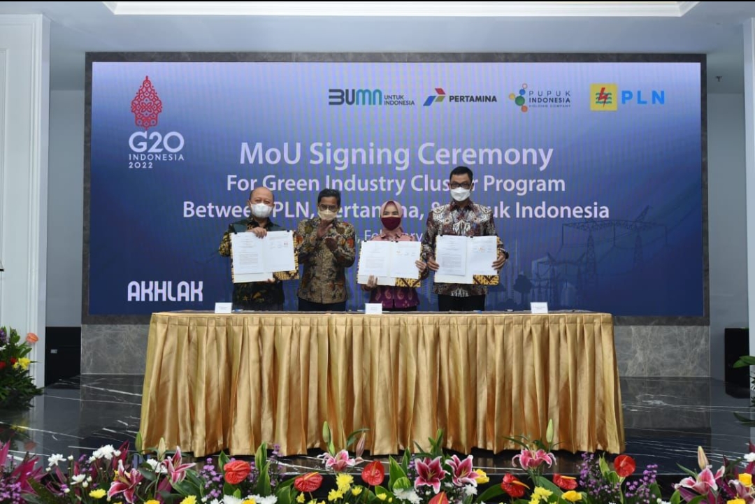 Pertamina Kembangkan Green Hydrogen untuk Wujudkan Klaster Industri Hijau