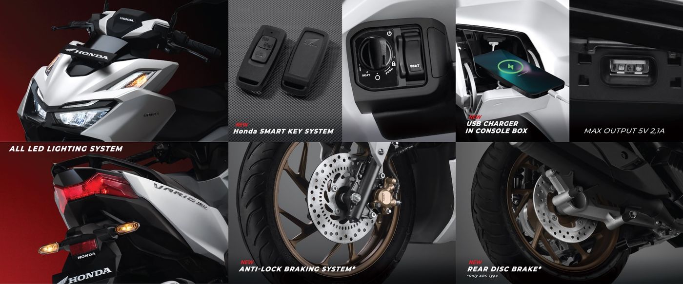 Honda Vario 160, Generasi Baru Motor Skutik Premium, Lincah dan Sporty