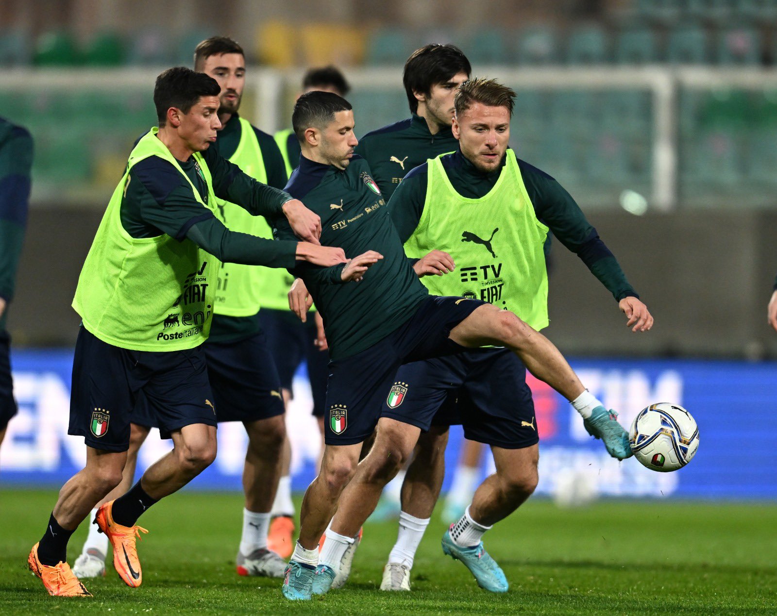 Latihan Timnas Italia - Foto Azzurri Twitter
