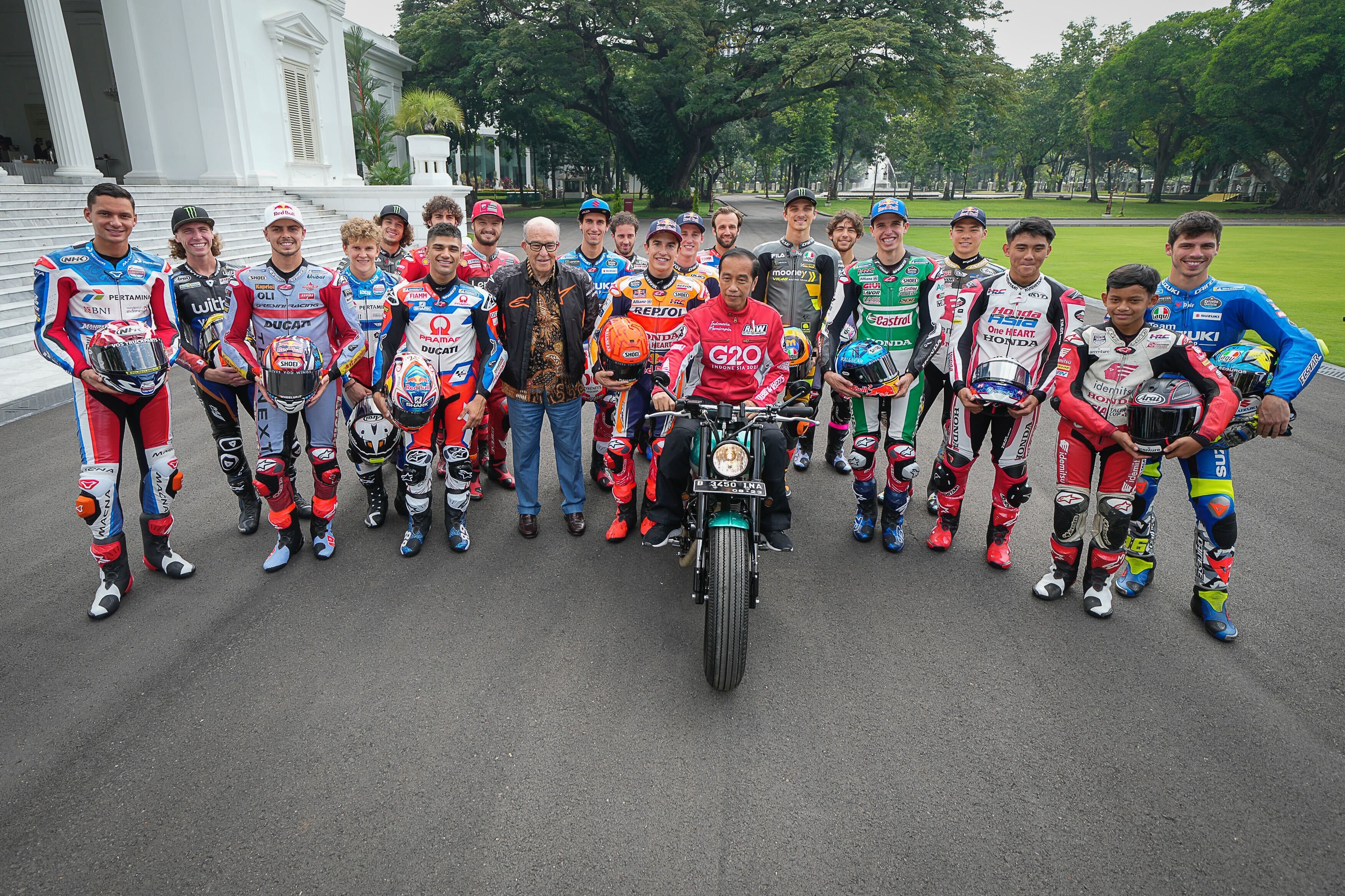 Lepas Konvoi Pembalap MotoGP, Presiden Jokowi Sempat Ingin Ikut Mengaspal