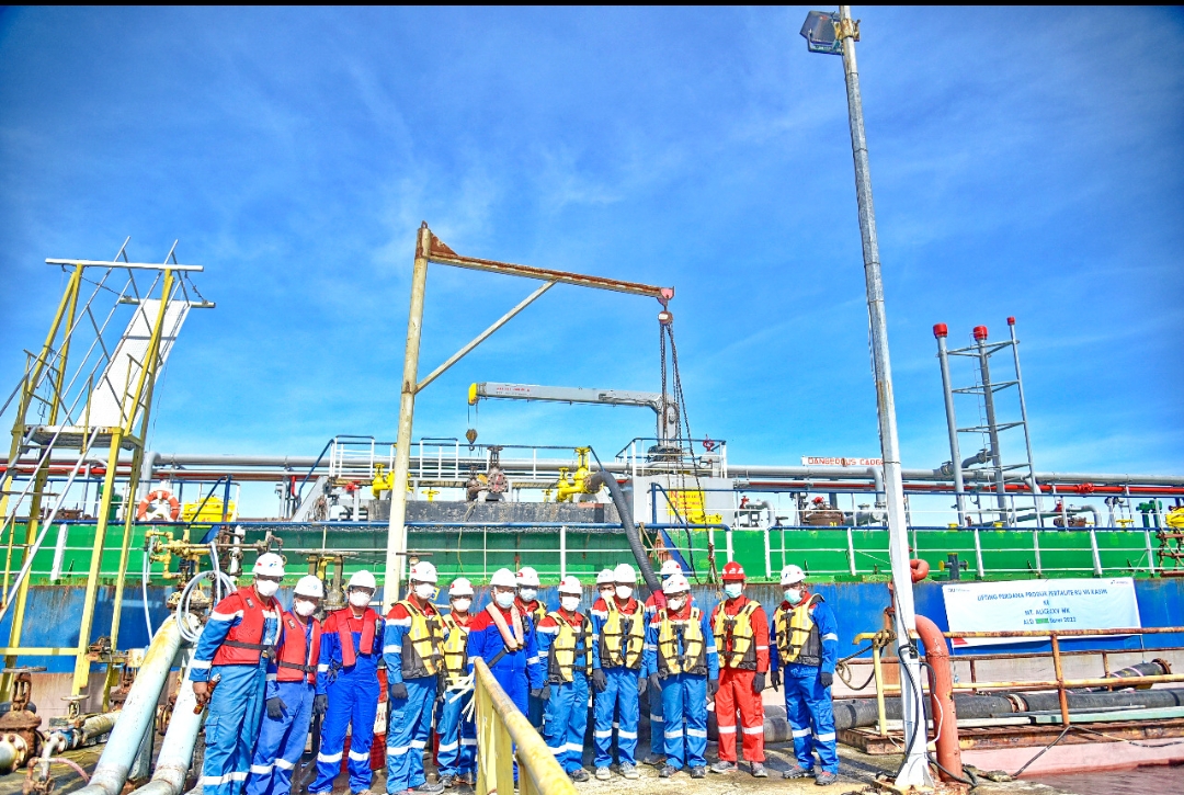 Kilang Kasim Papua Lifting Perdana Produk Pertalite