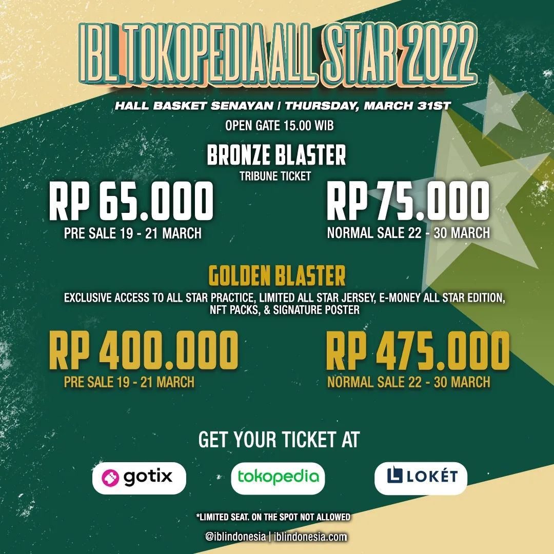 Para Pemain Terbaik IBL All Star 2022 Telah Terpilih