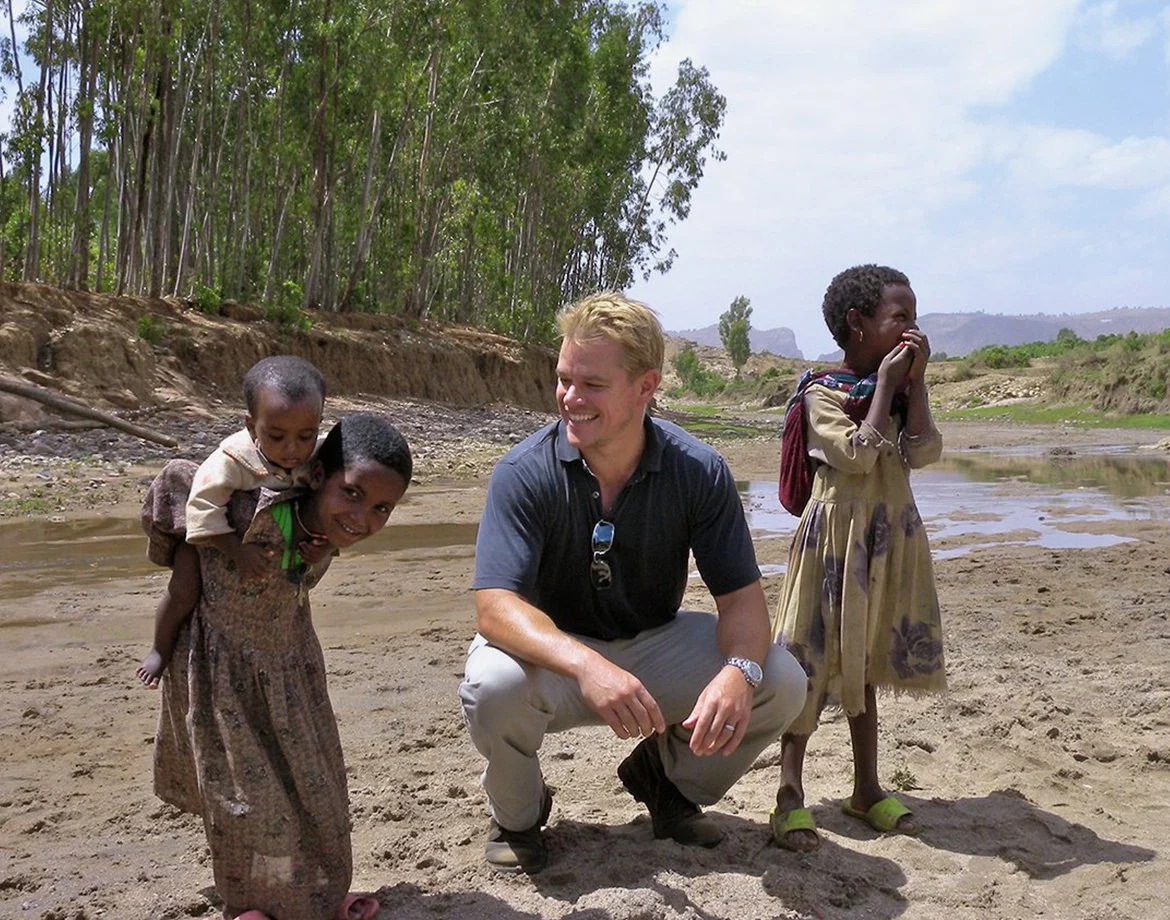 Peduli Air Bersih, Artis Hollywood Matt Damon Dirikan Water.org