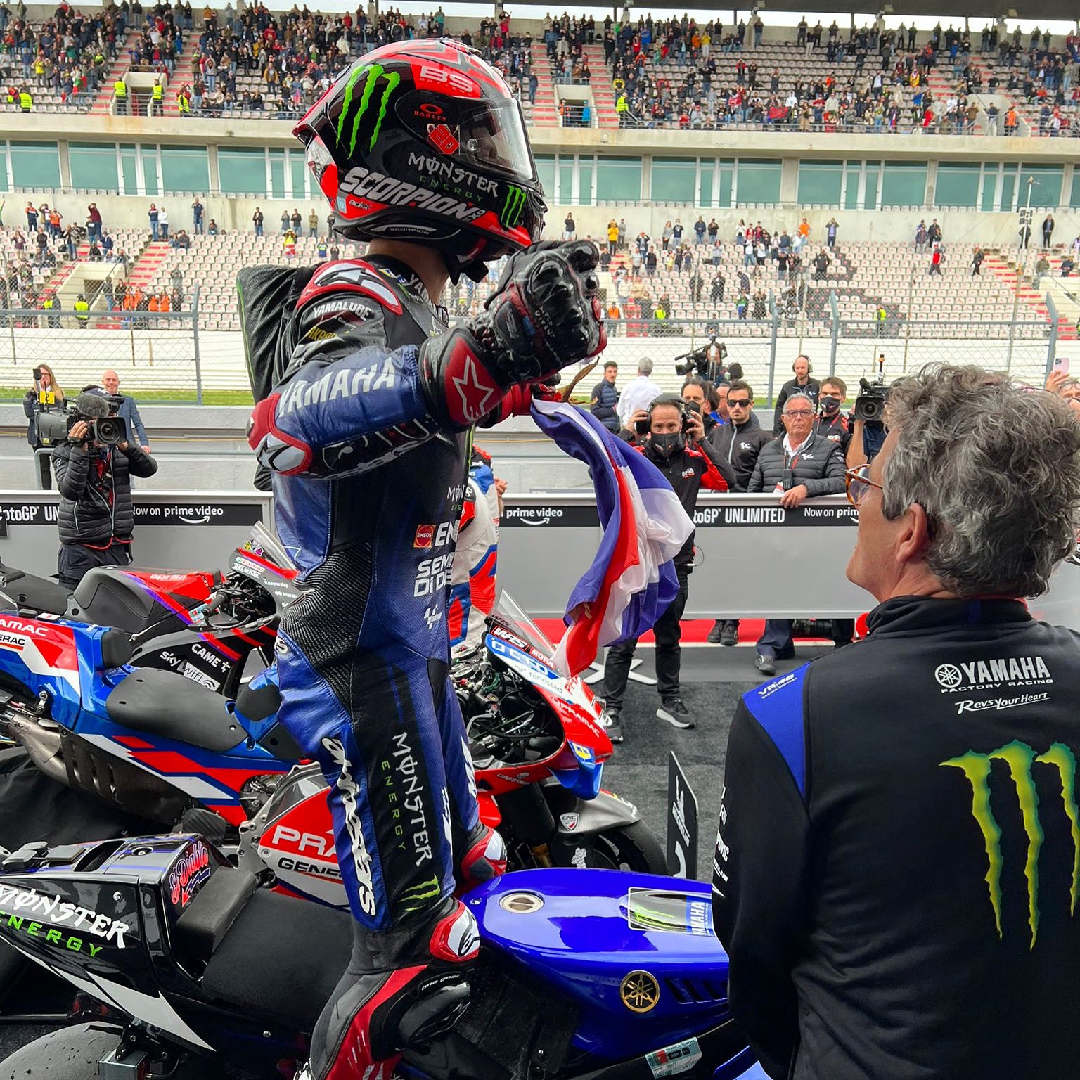 Fabio Quartararo Juara MotoGP Portugal, Marc Marquez Masih Susah Bersaing