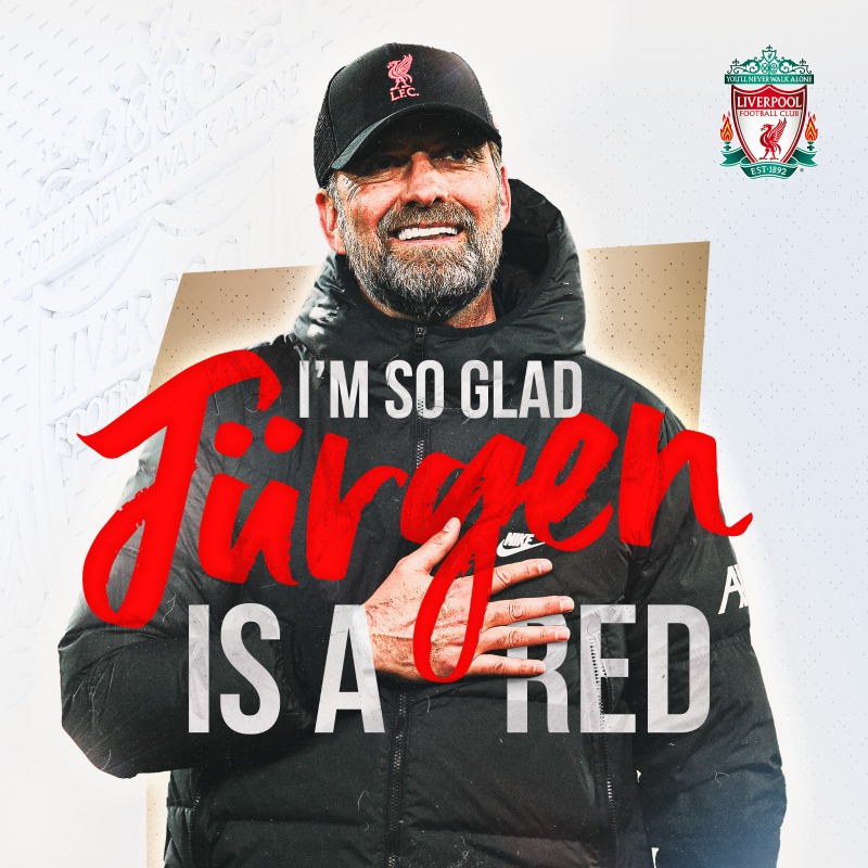 Liverpool Perpanjang Kontrak Jurgen Klopp hingga 2026