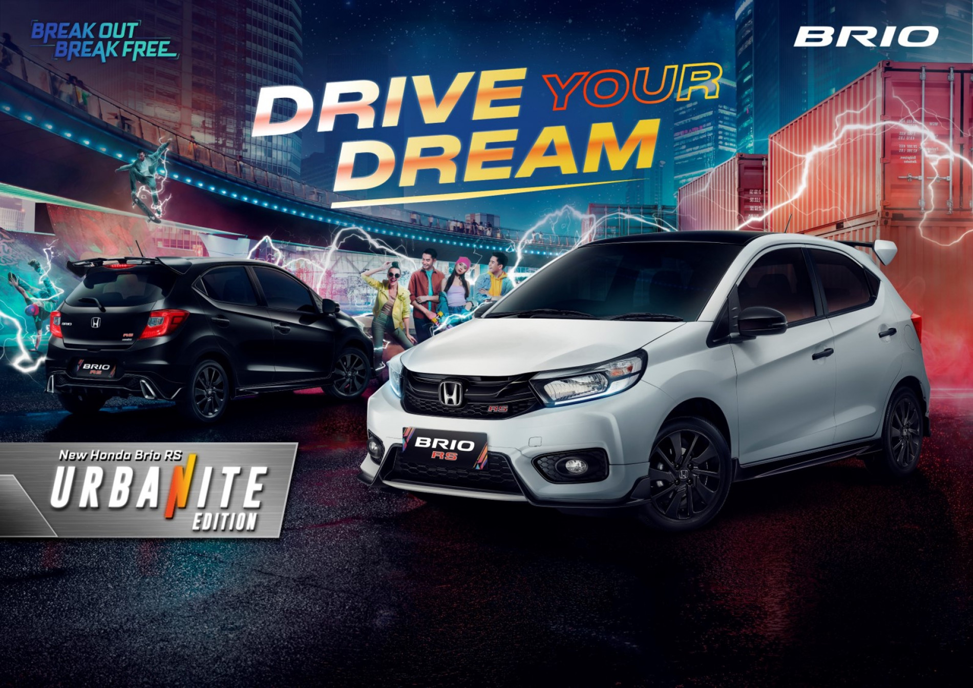 Lebih Canggih, Honda Luncurkan Varian Baru dari City Hatchback RS dan Brio RS