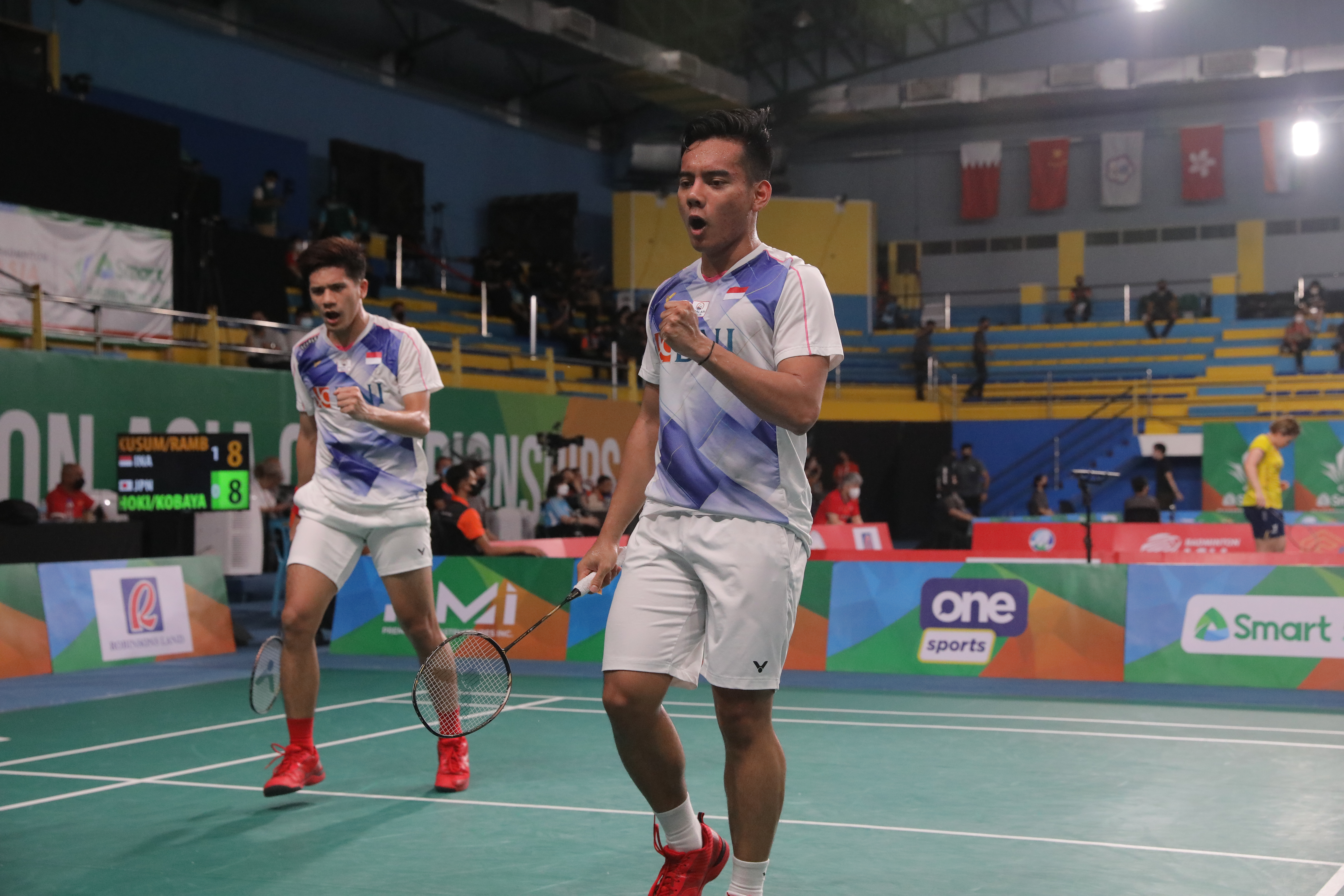 Kejuaraan Asia 2022: Ganda Putra Indonesia Kalahkan Juara Dunia