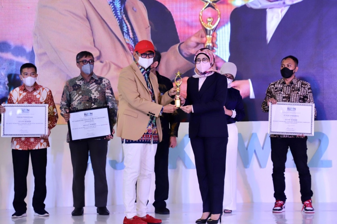 Konsisten dalam Inovasi Pemasaran, Pertamina Raih Penghargaan Gold Winner
