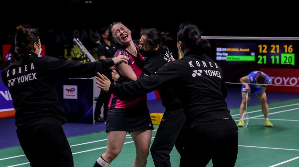 Kalahkan Cina, Korea Juara Uber Cup 2022