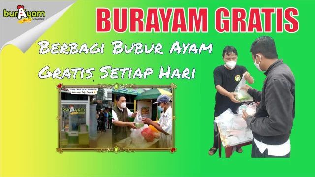 Kisah Sonny Mahendra yang Bagikan Bubur Ayam Gratis Setiap Hari