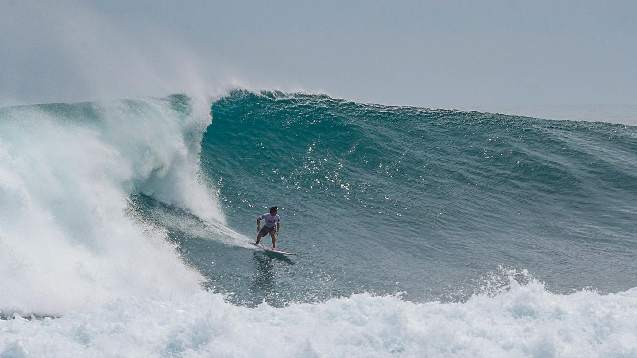 Pantai Tanjung Setia Lampung, Spot Terbaik Surfing Kelas Dunia