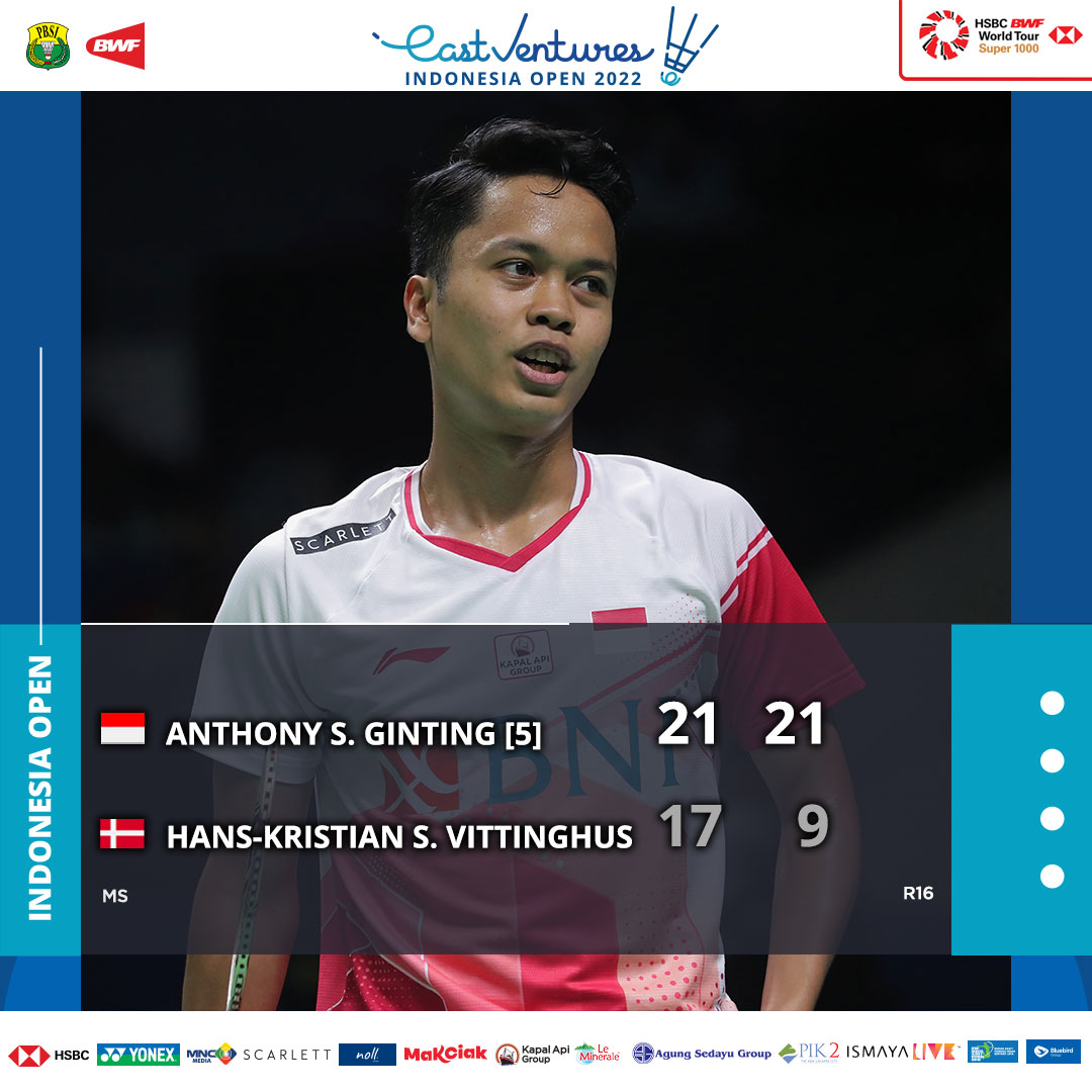 Menang atas Hans-Kristian Anthony Ginting Tantang Tunggal Putra Nomor 1 Dunia