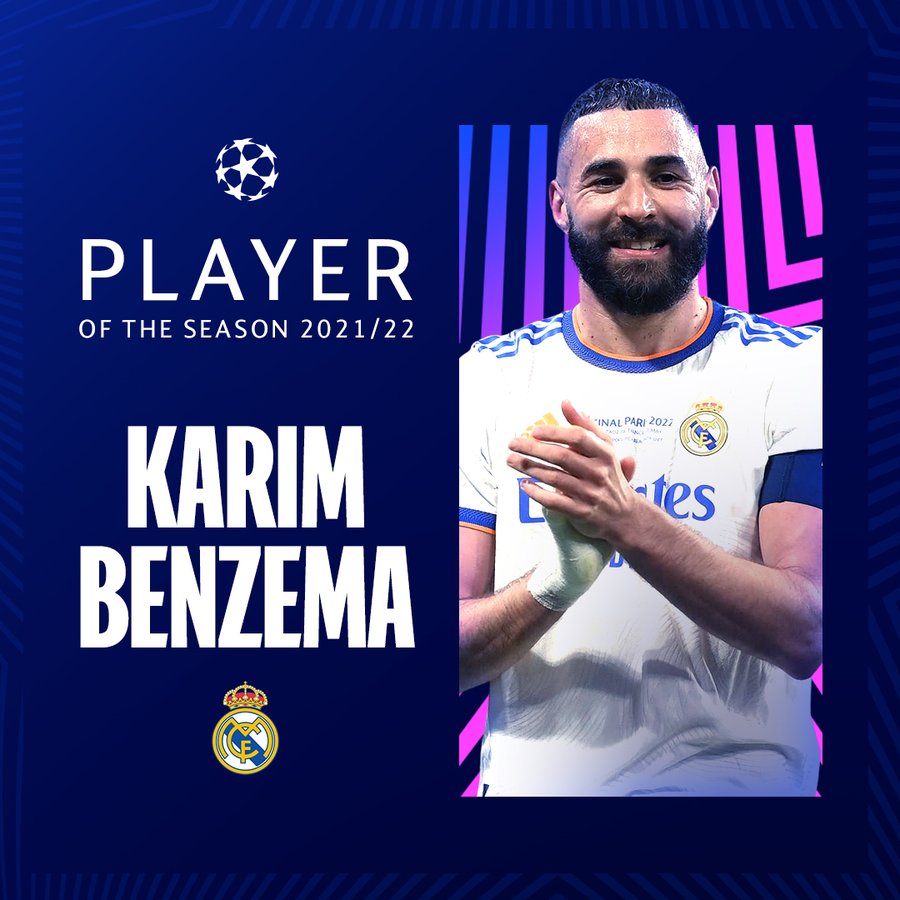 Team of the Season Liga Champions: Supremasi Karim Benzema