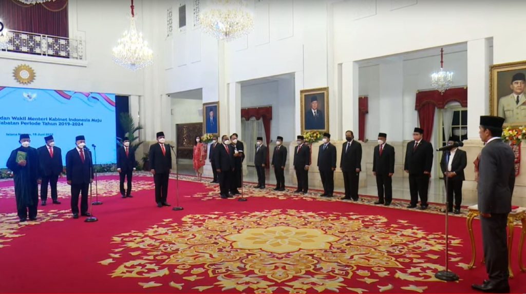Pelantikan Menteri dan Wamen, Konsolidasi Politik ala Jokowi Jelang 2024