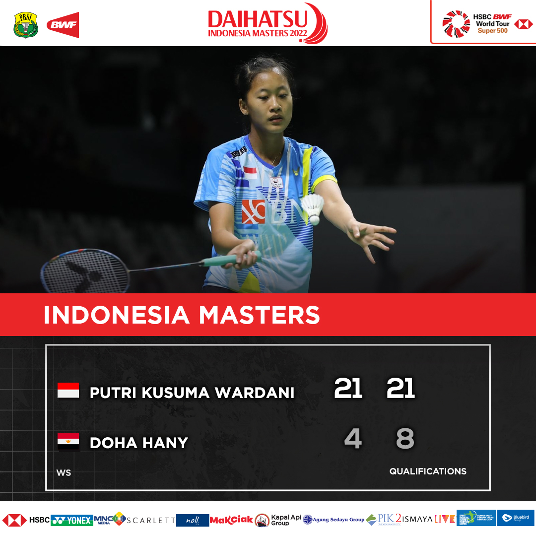 Jadwal Indonesia Masters 2022