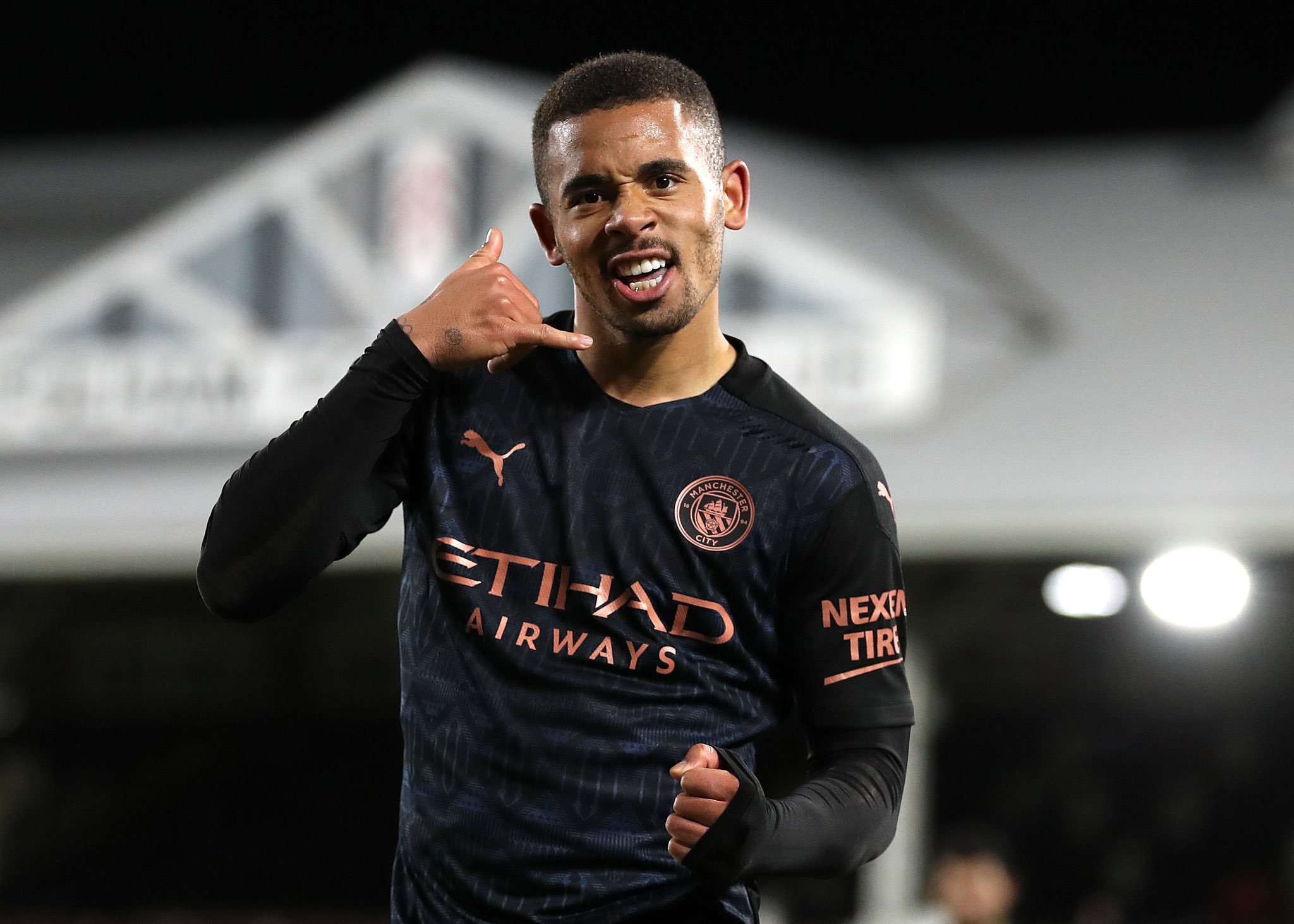 Striker Manchester City, Gabriel Jesus. Foto Twitter Fabrizio Romano.