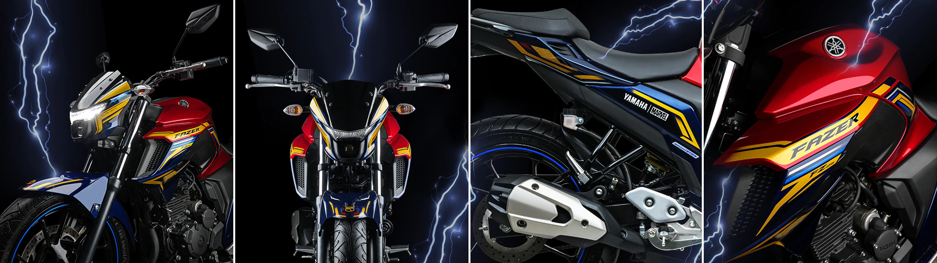 Gagah! Yamaha Luncurkan Fazer FZ25 Edisi Film Marvel Thor: Love and Thunder