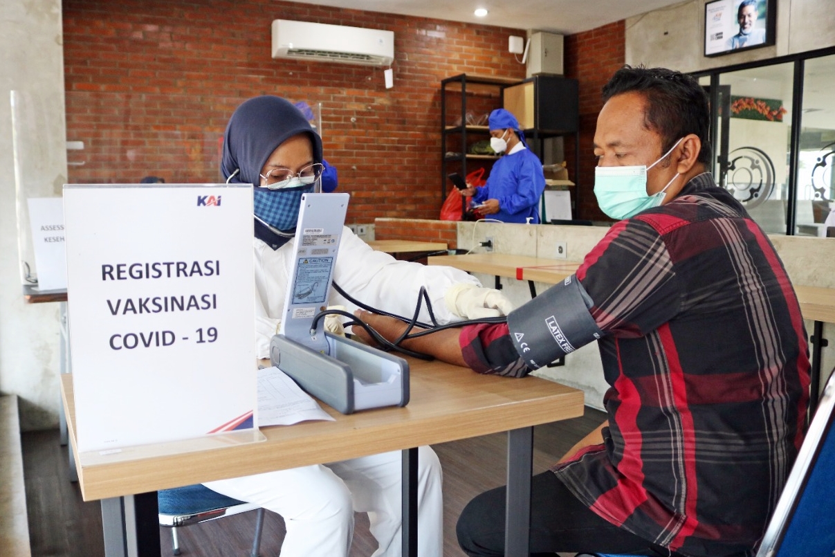 KAI Sediakan Layanan Vaksinasi Booster di 15 Lokasi