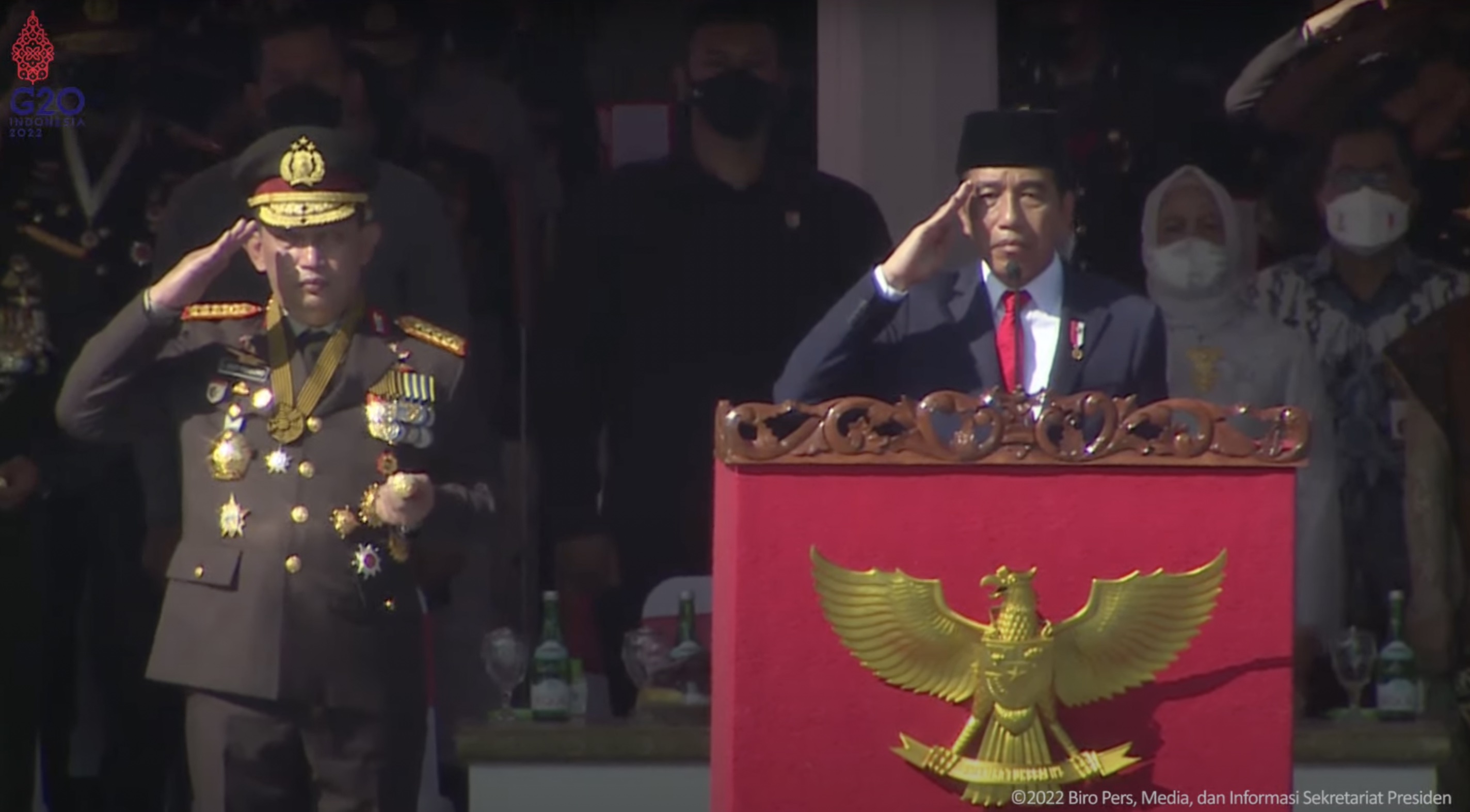 Hari Bhayangkara, Jokowi Minta Polri Kawal 3 Agenda Besar Pemerintah