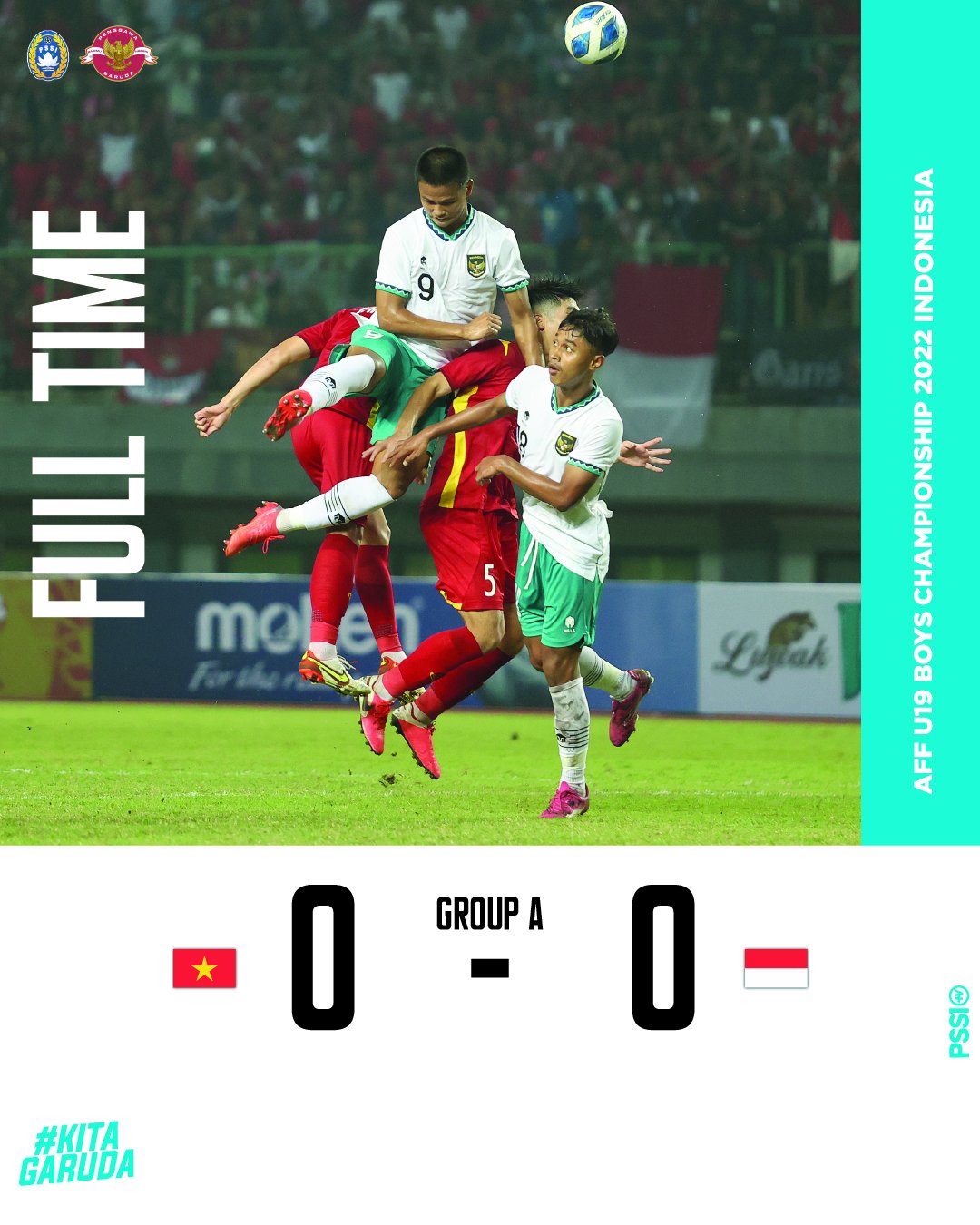 Piala AFF U-19 2022: Timnas Indonesia U-19 Gagal Kalahkan Vietnam