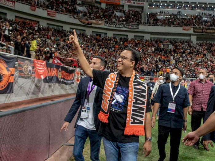 Anies Baswedan:  JIS untuk The Jakmania, Warga Jakarta dan Masyarakat Indonesia