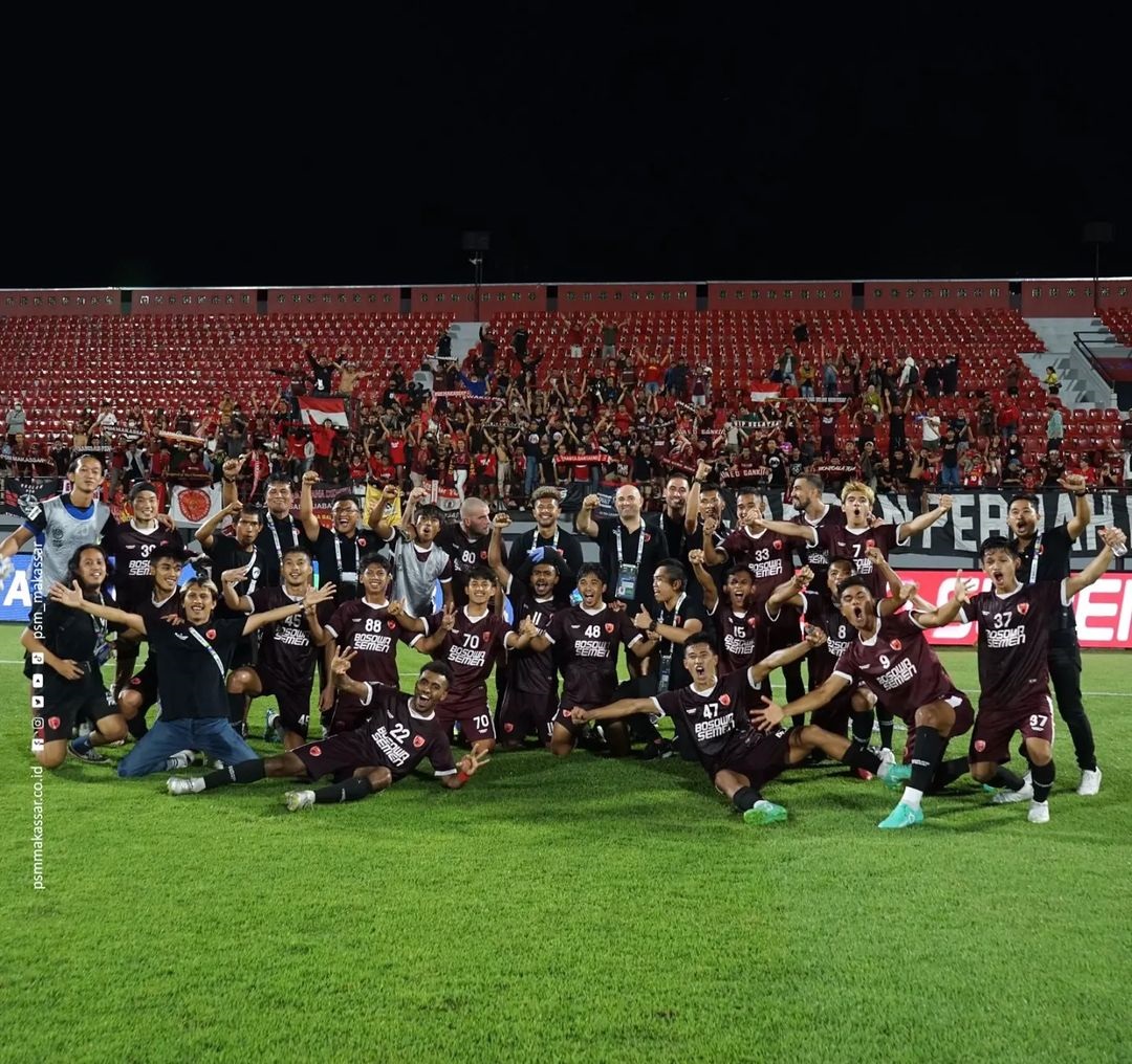 PSM Cetak Sejarah Jadi Tim Indonesia Pertama Lolos ke Final Piala AFC Zona ASEAN