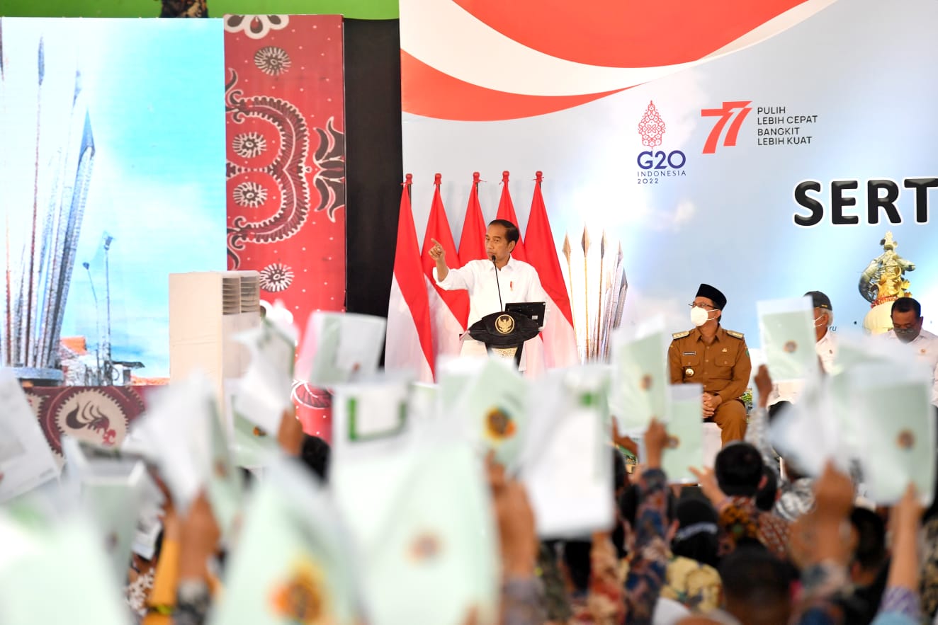 Jokowi: Kalau Ada Mafia Tanah Gebuk
