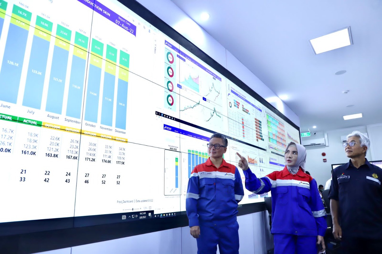 Canggih! Pusat Digitalisasi PHR Dukung Peningkatan Produksi WK Rokan