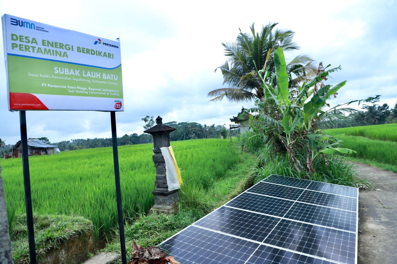Keliki, Bali : Desa Energi Berdikari Pertamina Berbasis Energi Terbarukan