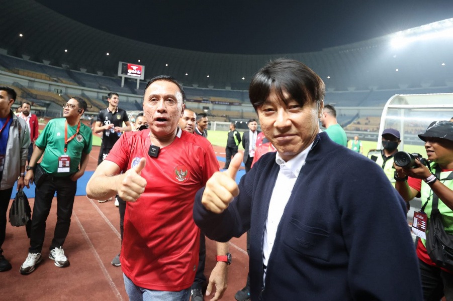 Shin Tae-yong Ancam Mundur jika Iwan Bule Lepaskan Jabatan Ketum PSSI