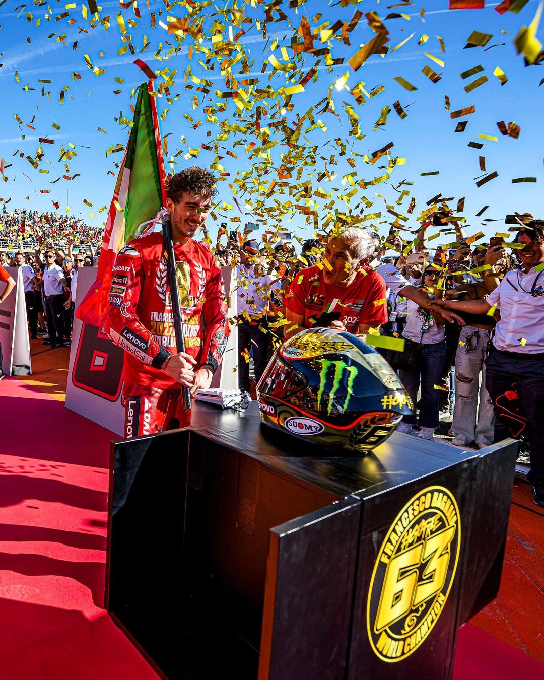 Alex Rins Menang di MotoGP Valencia, Pecco Bagnaia Jadi Juara Dunia