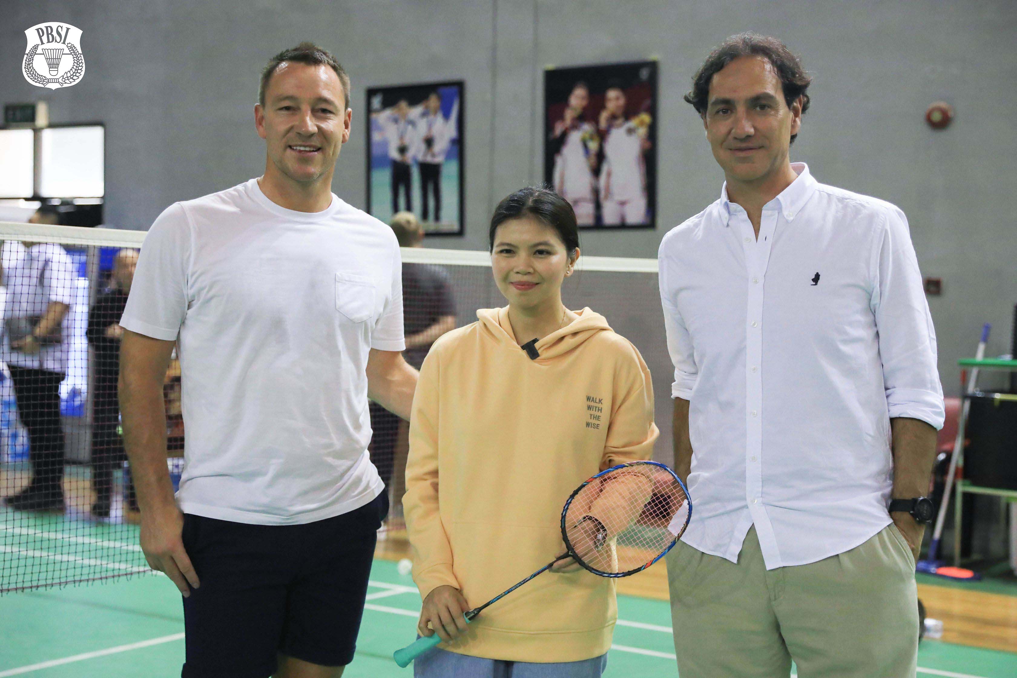 John Terry dan Alessandro Nesta Datang ke Indonesia, Bermain Bulutangkis dan Sepak Bola
