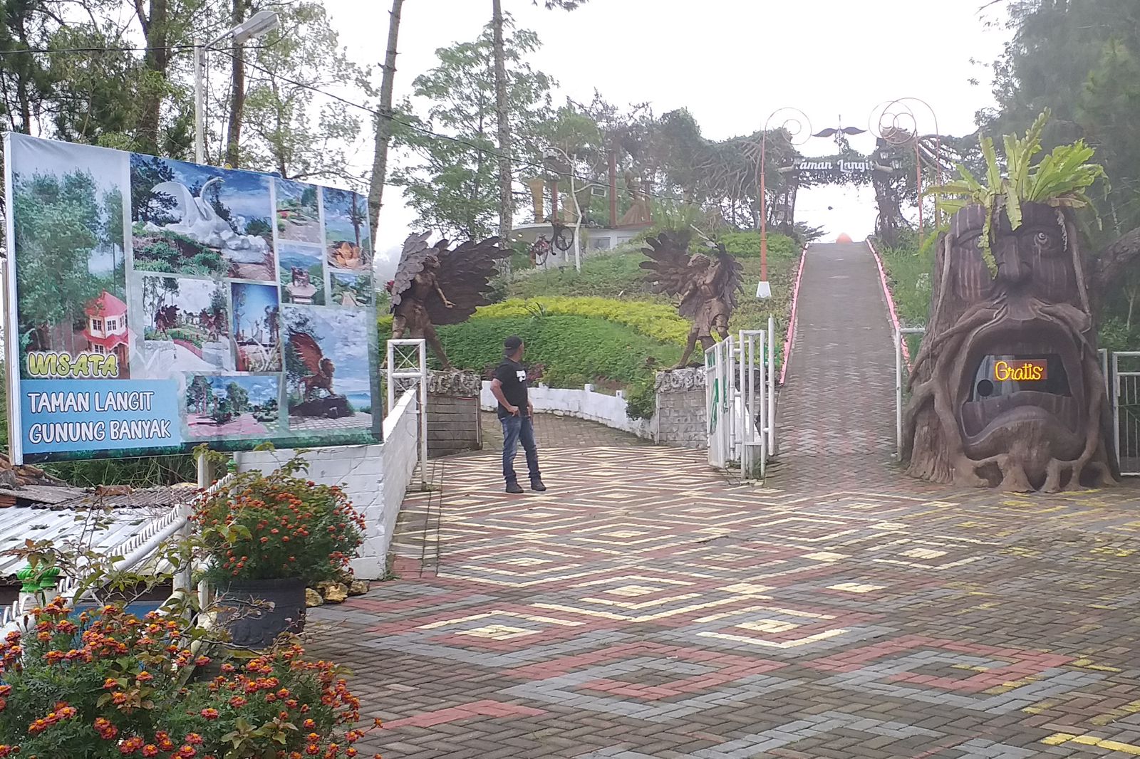 Kawasan Taman Langit Gunung Banyak Kota Batu Jadi Shelter Tourism