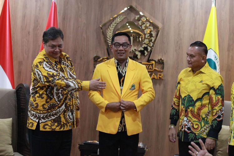 Gabung Golkar, Jalan Ridwan Kamil Menjadi Capres?