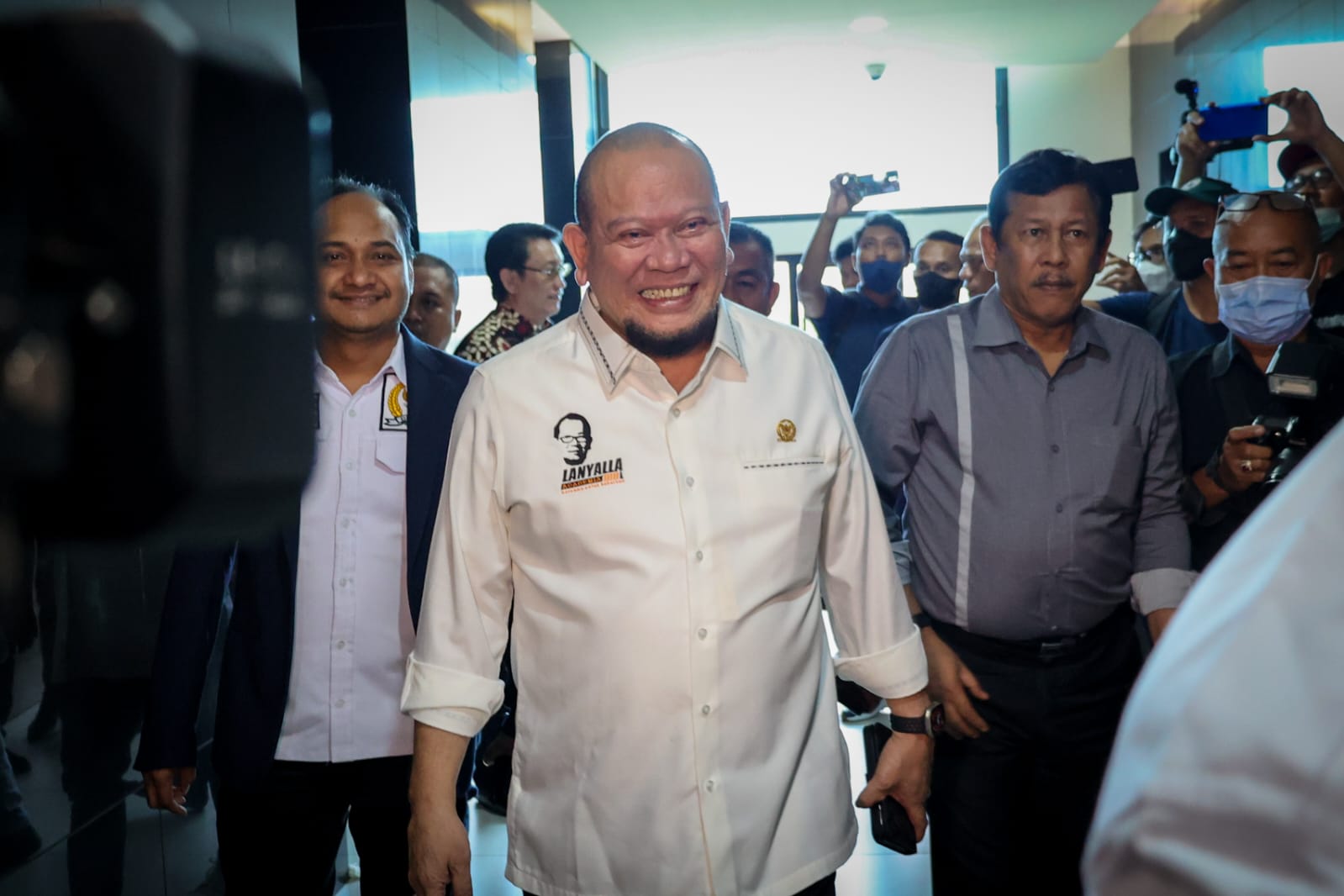 Daftar sebagai Calon Ketum PSSI, La Nyalla Tidak Takut Bersaing dengan Erick Thohir