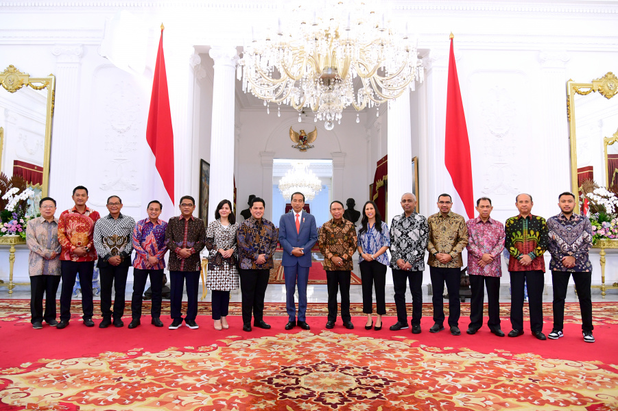 Erick Thohir Menghadap Jokowi: Training Center Timnas Indonesia Dibangun di IKN