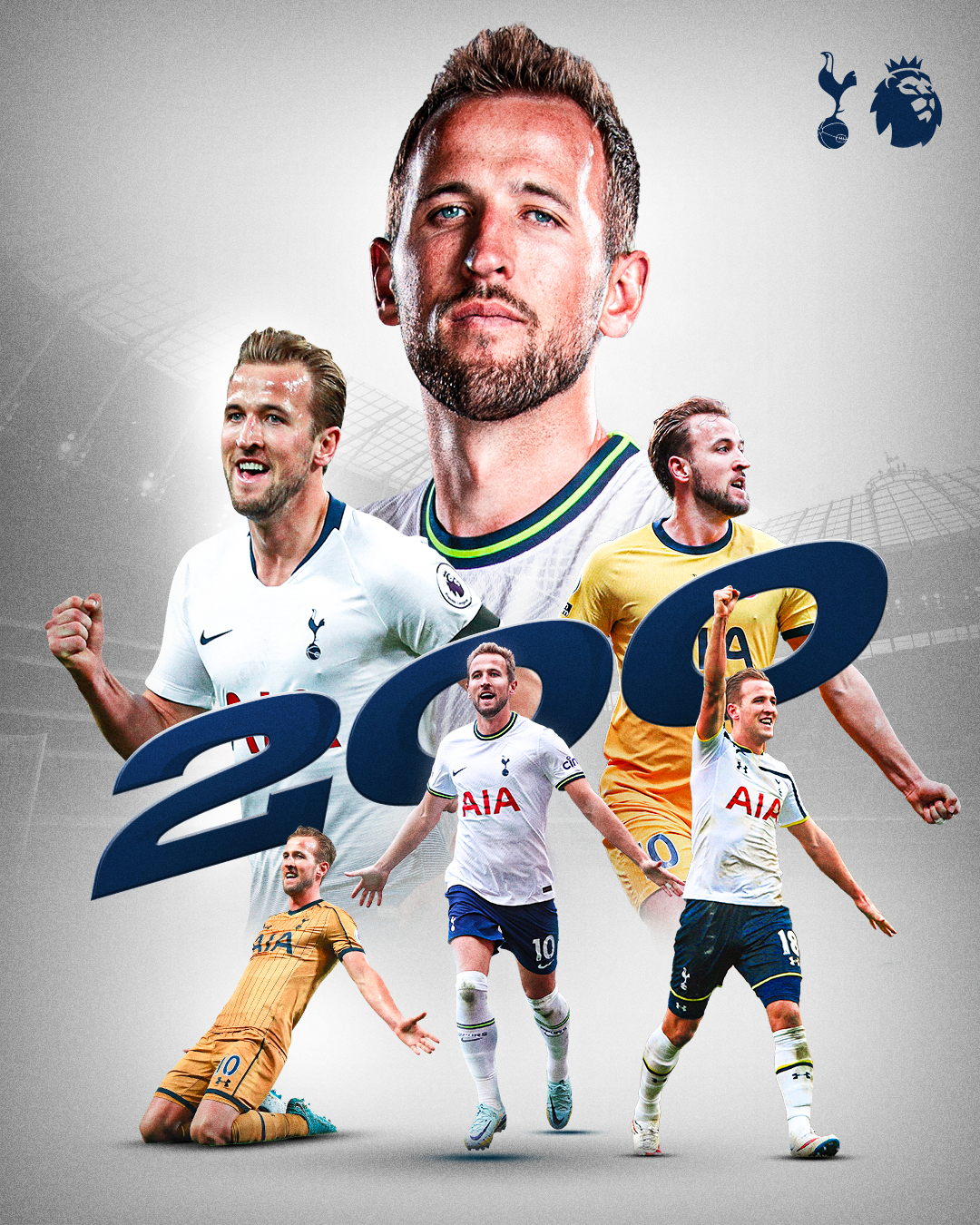 Harry Kane Cetak 200 Gol di Premier League, Tottenham Hotspur Permalukan Manchester City