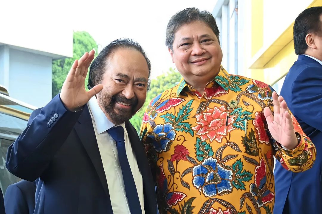 Surya Paloh Temui Airlangga Hartarto di DPP Golkar, Bahas Apa?