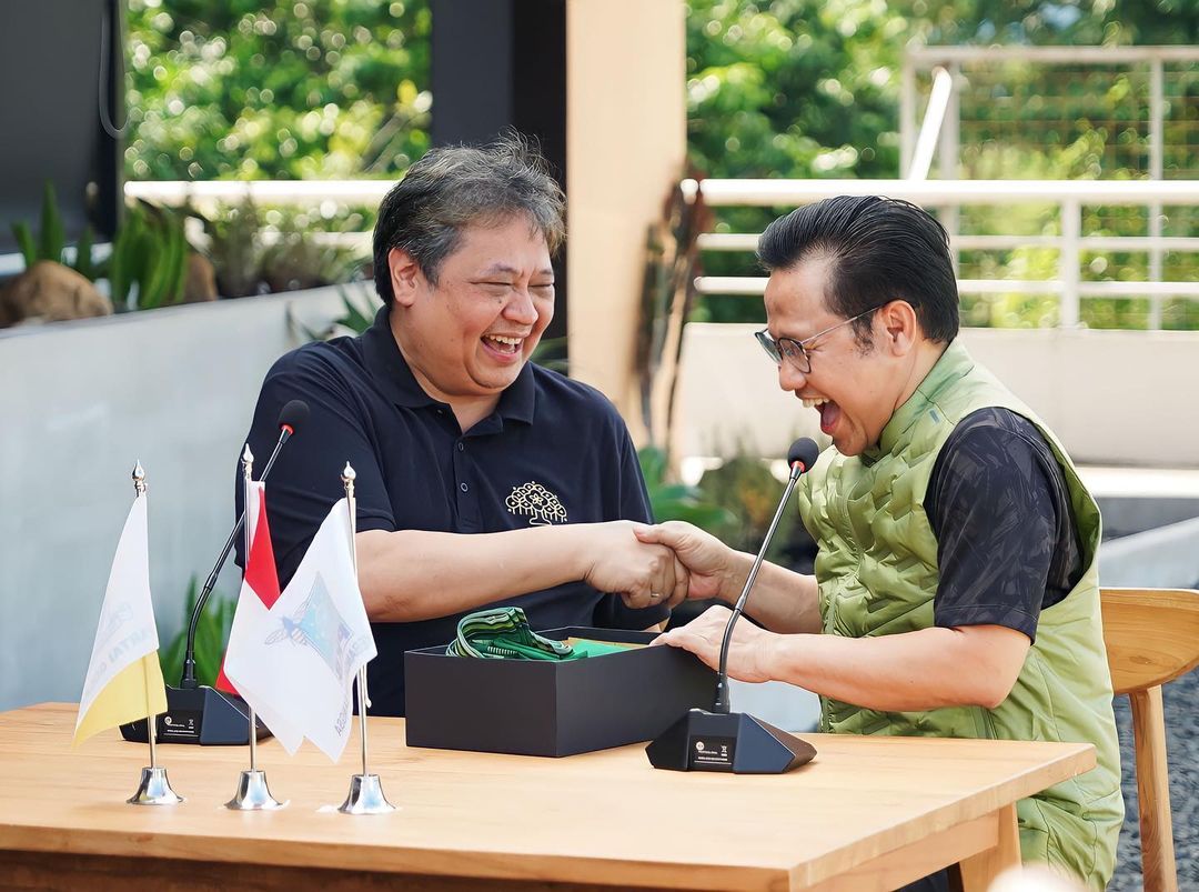 Airlangga dan Cak Imin Sepakat Buat Politik Adem Terus
