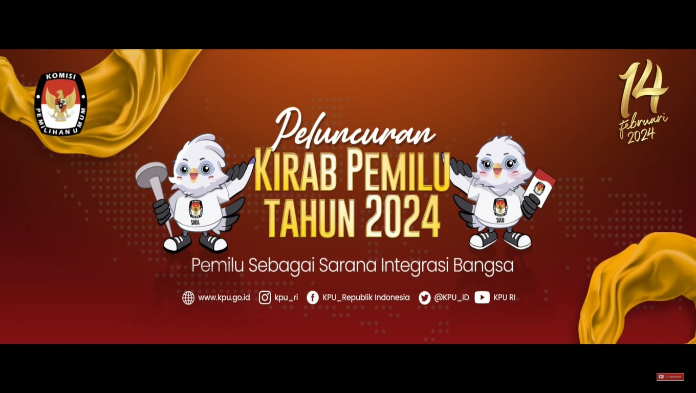 Luncurkan Kirab Pemilu 2024, KPU Harap Pemilu Persatukan Bangsa