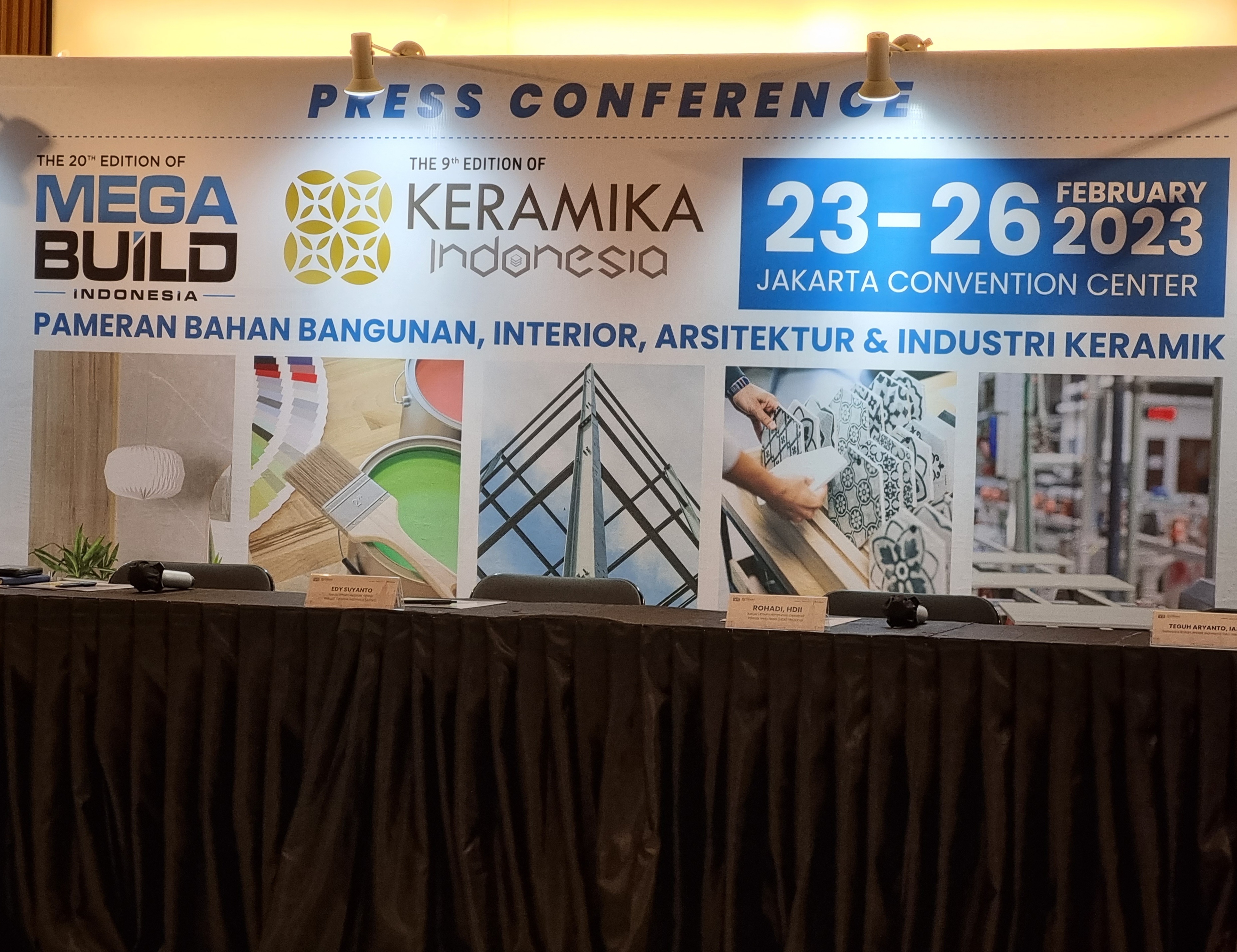 Megabuild dan Keramika Indonesia 2023: Pameran Keramik Terbesar di Asia Tenggara