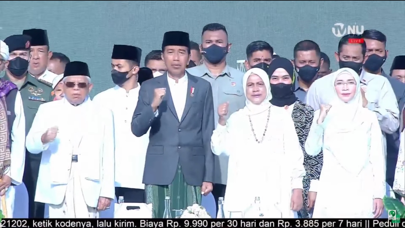 Sejumlah Tokoh Politik Hadiri Puncak Peringatan Satu Abad NU