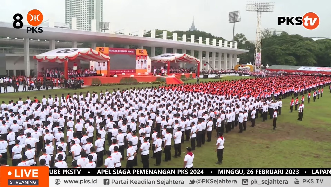 Apel Siaga Pemilu, PKS Siapkan 4 Program Prioritas
