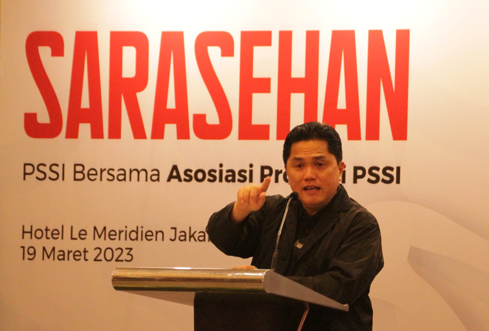 Erick Thohir Gelar Sarasehan dengan Asprov PSSI, Berikut Hasilnya