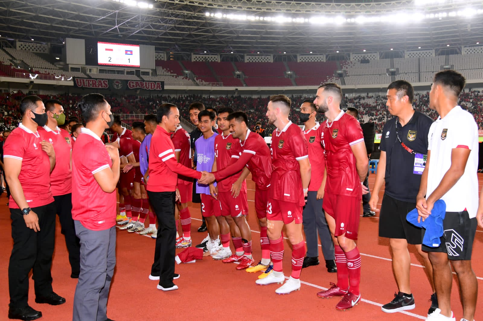 NOC Angkat Presiden Jokowi sebagai Bapak Olahraga Indonesia