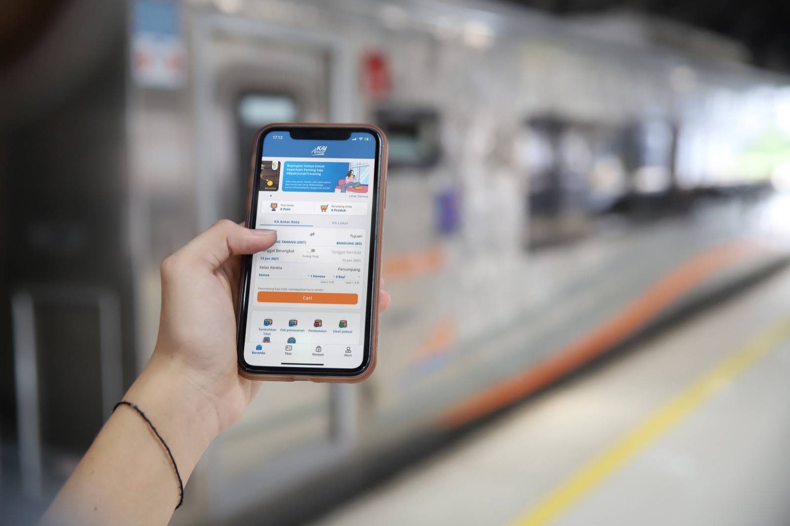 Tiket KA Mudik Lebaran ke Sejumlah Kota Sudah Ludes Terjual