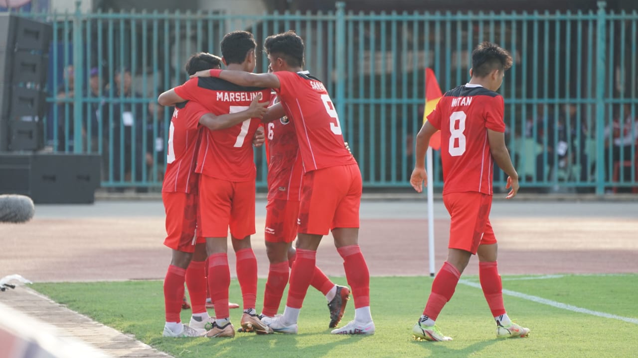 Berkelas! Timnas Indonesia U-22 Buka SEA Games 2023 dengan Gaya