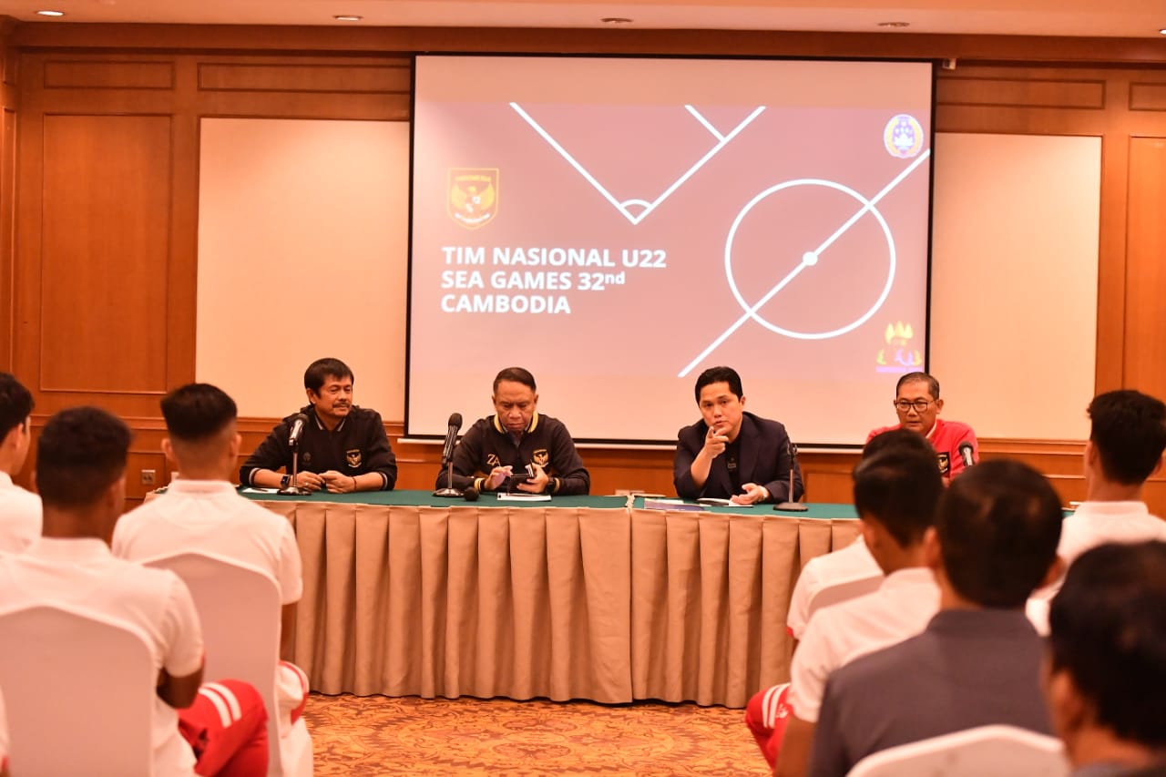 Erick Thohir Tegaskan Fokus di PSSI Setelah Didorong Jadi Cawapres Ganjar Pranowo